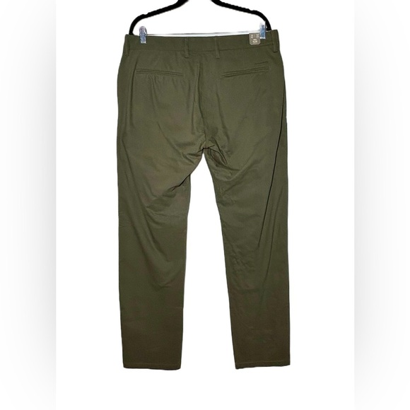 NWT J. Crew 484 Slim-Fit Tech Pant in Cypress Olive, Size 33 X 32 - Picture 5 of 14